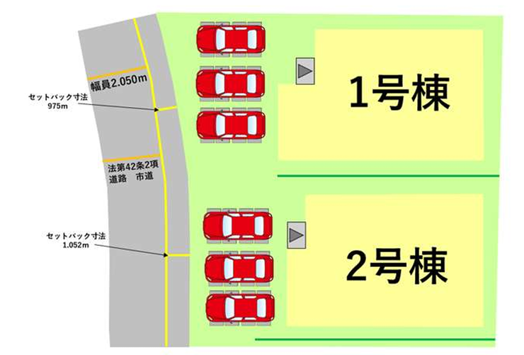 ■区画図■
3台駐車場
