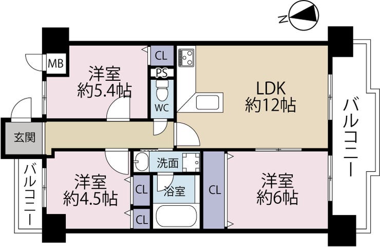 【間取り】