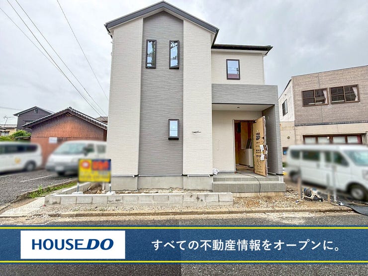【外観】
WICなど収納スペースが充実♪小倉北区下富野新築戸建て◎駐車場◎都市ガス◎バルコニー