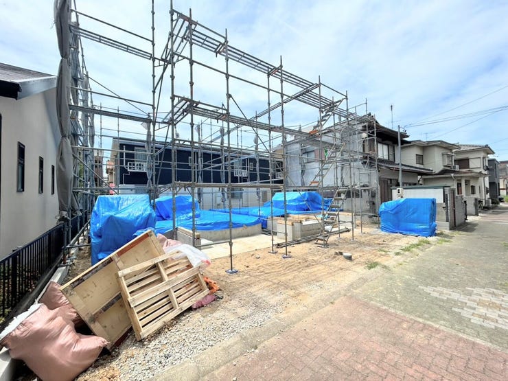 完成に向けて着々と建築中です