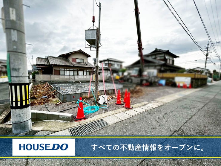 遠賀郡岡垣町鍋田1丁目 新築戸建て♪平屋♪角地♪オール電化♪太陽光パネル♪ダイレックス徒歩約5分♪