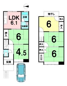 向日市物集女町五ノ坪