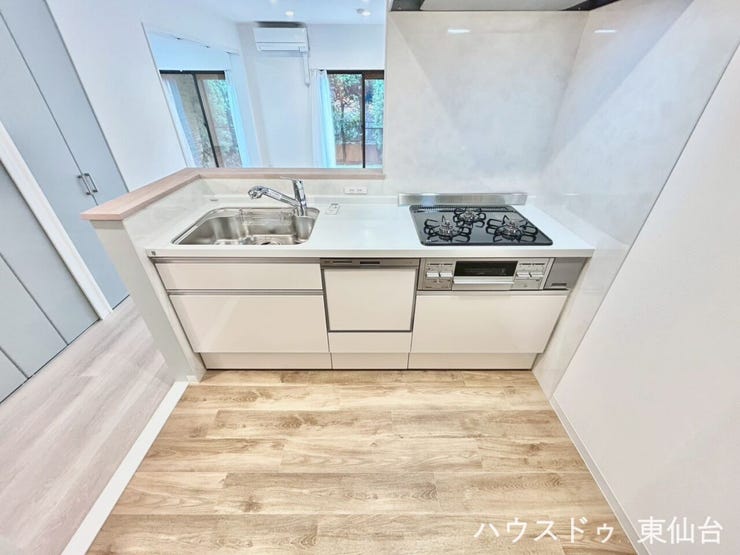 3口コンロでメインとおかずとスープが一気に調理できますね♪