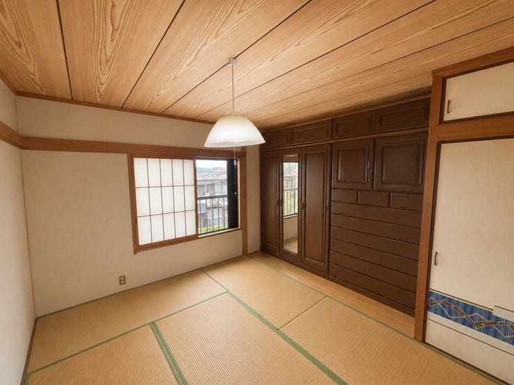 *2階6帖和室*
※家具削除加工を行っており、写真はイメージです※