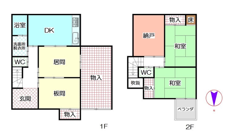 【間取り】
4DK+Sです♪