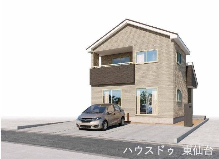 2号棟外観完成予想図
