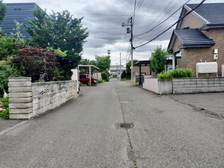 前面道路