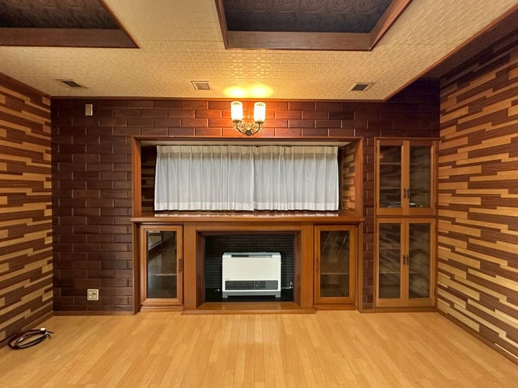 昭和レトロな建具に囲まれて、落ち着くリビング♪