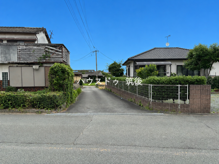 対象地への進入部分です。