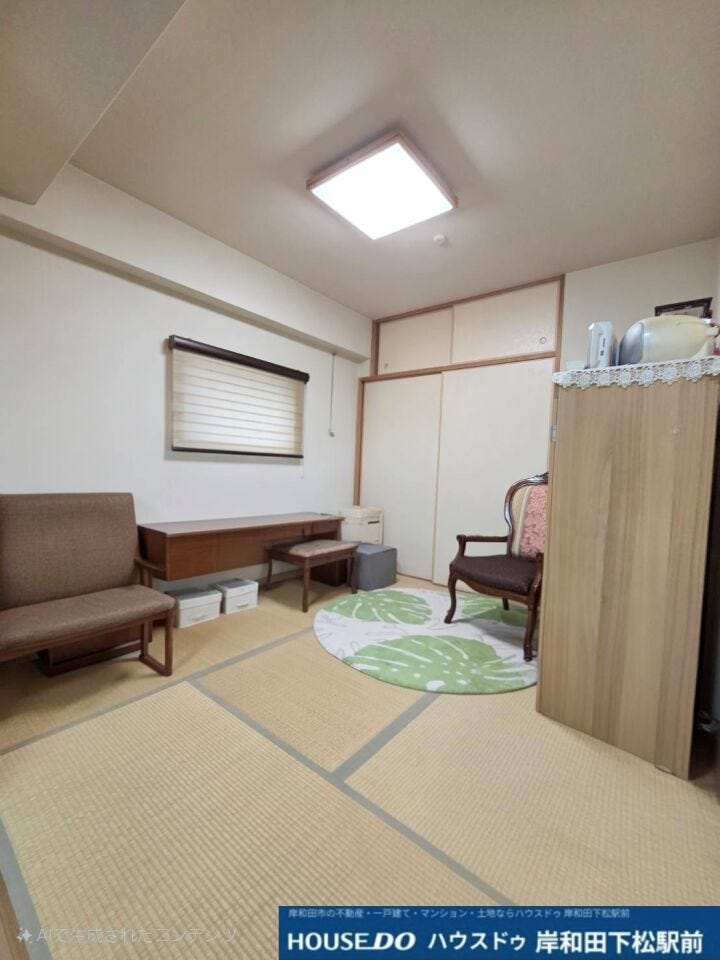 6帖の和室
※CGで一部家具等消してます。