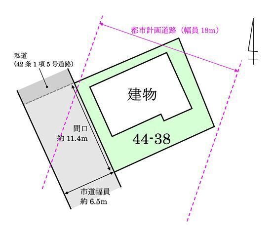整形地です。