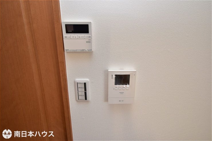 【給湯モニター、モニター付きインターホン】