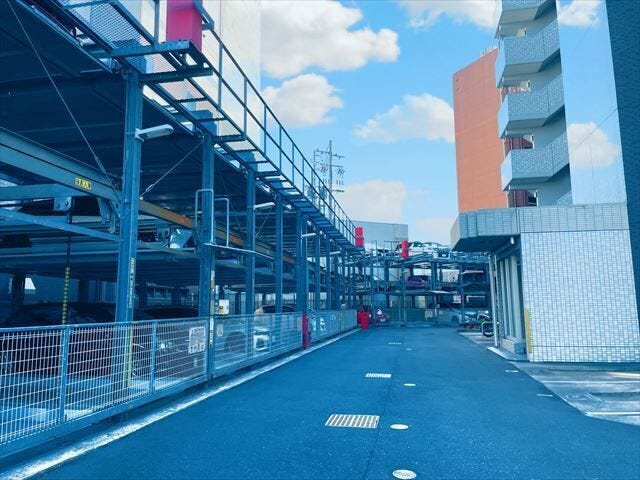 立体駐車場です。