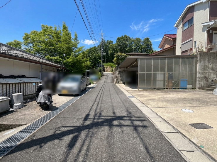 ◆前面道路
※画像はAI加工により荷物等を消去しています。