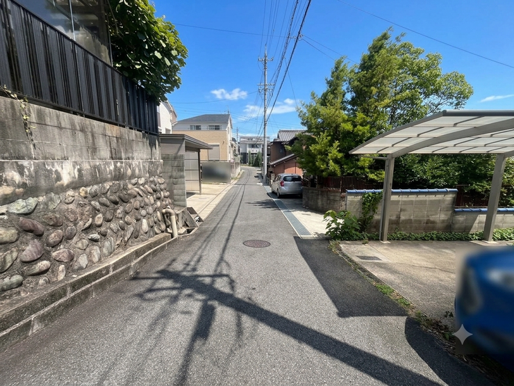 ◆前面道路
※画像はAI加工により荷物等を消去しています。