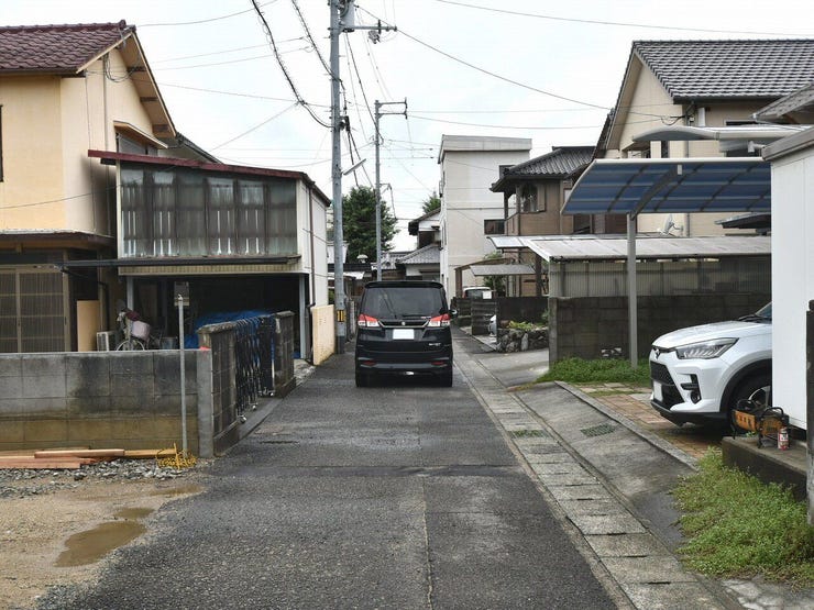 北側道路 2026.06.25 雨天時