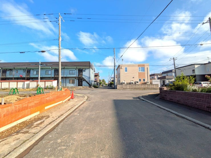 前面道路:西側公道8.0m