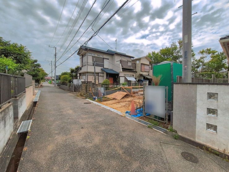 ◎前面道路(7/21撮影)