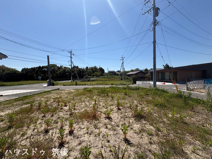 【2面道路に接する開放的な角地★11号地】西側6.0m×北側4.0mの道路に面した角地です。2方向が開けているため圧迫感がなく、日当たりや通風も期待できます。