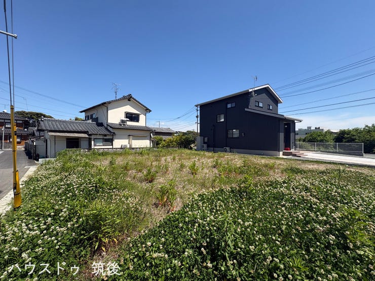【66坪超のゆとりある敷地★残り3区画】全13区画もいよいよ残り僅か。11号地は2方向が開けた明るい角地で、圧迫感のない住環境です。広い更地なので、お庭や理想の平屋建てなどもゆとりを持って計画可能。