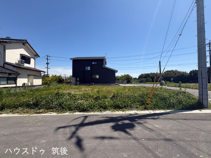 2面道路に接する開放的な角地★11号地】西側6.0m×北側4.0mの道路に面した角地です。2方向が開けているため圧迫感がなく、日当たりや通風も期待できます。