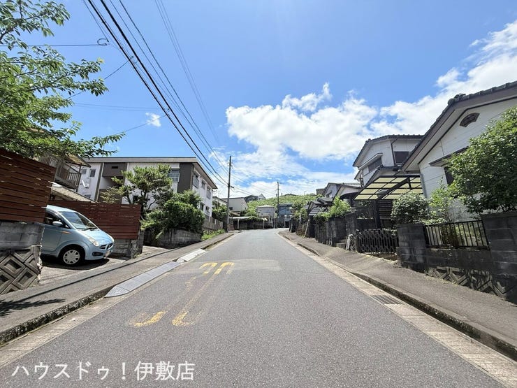 千年２丁目 中古戸建 【前面道路】
北西側前面道路