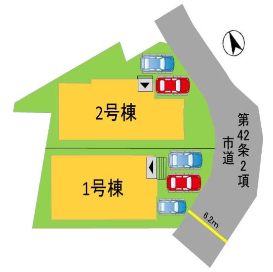 2026年10月完成予定 ※1号棟