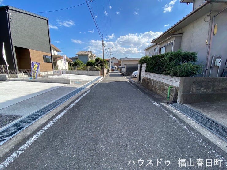 交通量は少なめですので、小さなお子様も安心
