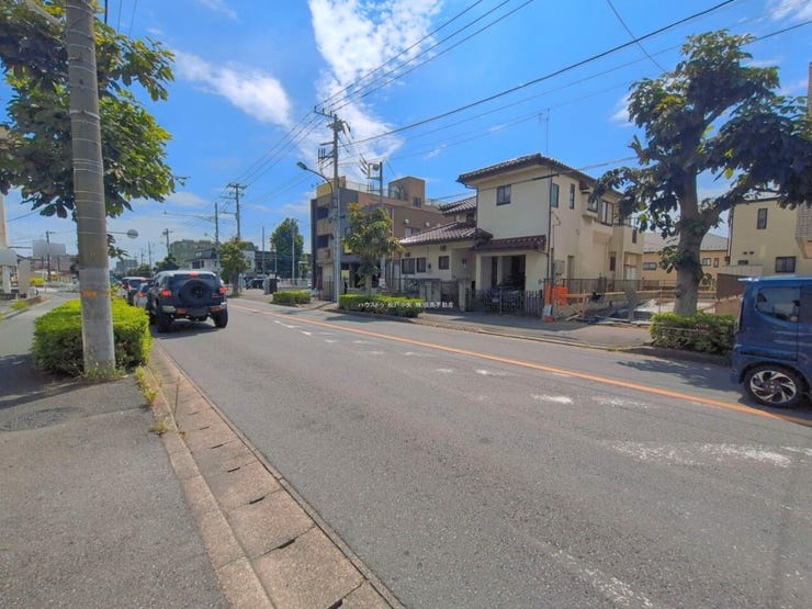 ◎前面道路(7/30撮影)
