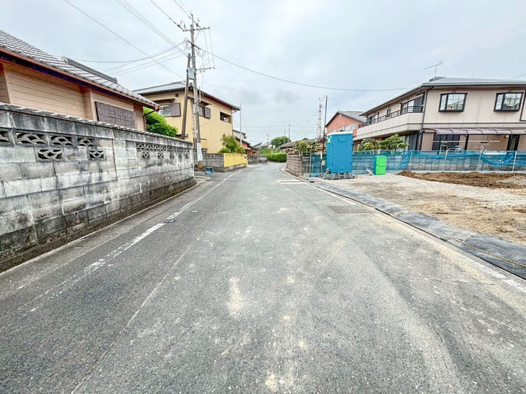 行橋市南大橋5丁目1期新築戸建て♪駐車3台以上♪日当たり良好♪全居室収納♪トイレ2箇所♪バス停徒歩