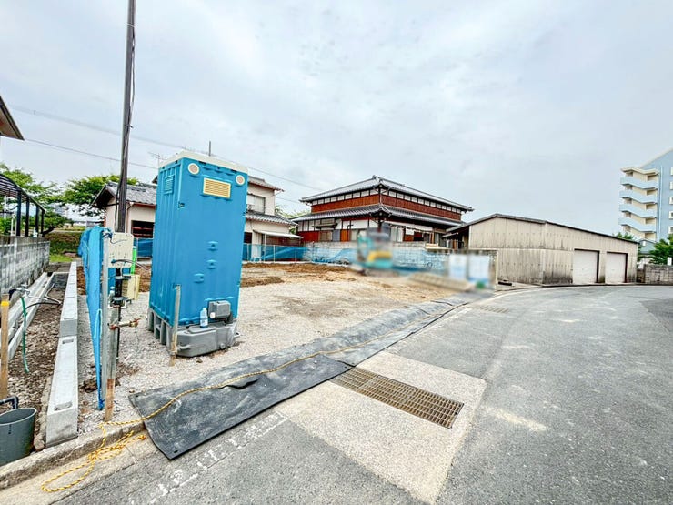 行橋市南大橋5丁目1期新築戸建て♪駐車3台以上♪日当たり良好♪全居室収納♪トイレ2箇所♪バス停徒歩