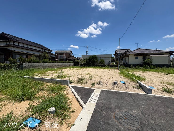 【外観】
約87坪のゆとりある建築条件なし売地。中原駅まで約450mの便利な立地です。平屋や広い庭、複数台駐車など理想の住まいづくりが叶います。