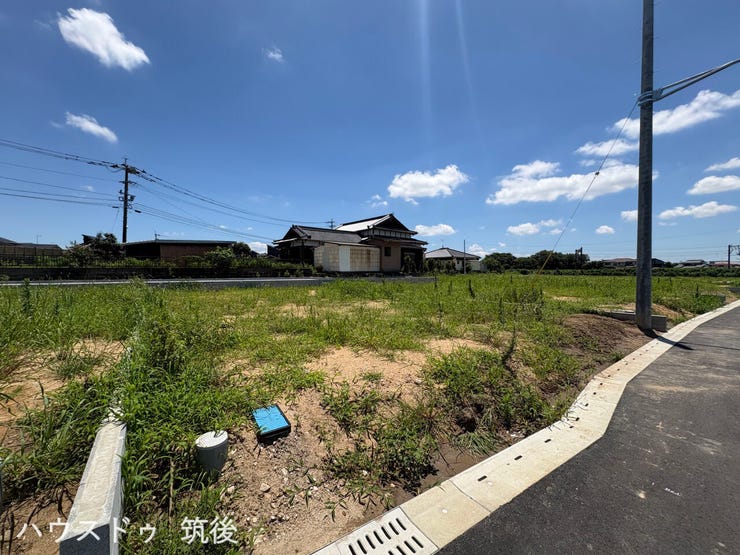 【7号地:外観】中原駅徒歩約6分!建築条件なし・66.97坪の平坦な区画です。