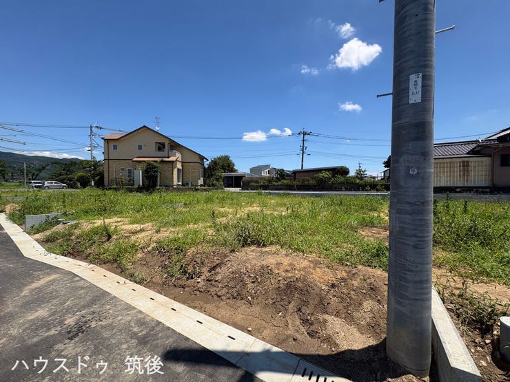 【7号地:外観】66坪超のゆとりある敷地で、無駄なくスペースを活用しやすい形状です。お好きなハウスメーカーで自由なマイホーム計画が可能。陽当りや実際の広さをぜひ現地でお確かめください。
