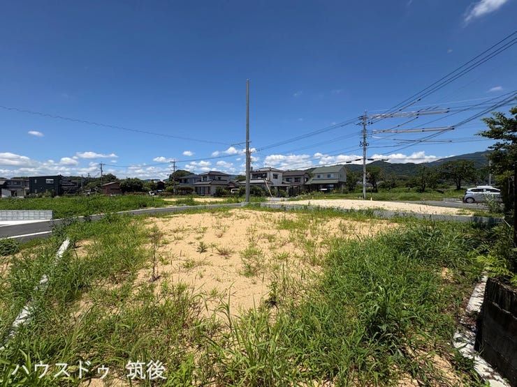 【9号地:外観】中原駅まで徒歩約6分の好立地。駅近でありながら、遮るものが少なく広い空が見渡せる開放的な住環境が特徴です。お好きなハウスメーカーで建築いただけますので、まずは現地をご確認ください。