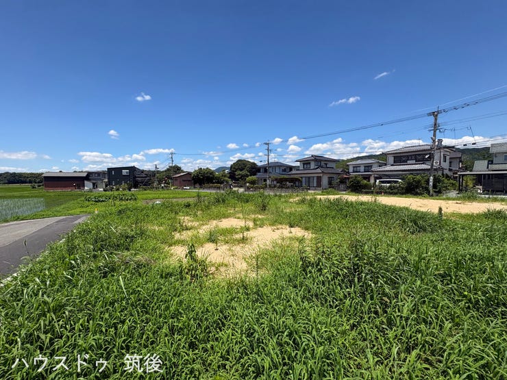 【12号地:外観】62坪超のゆとりある敷地で、無駄なくスペースを活用しやすい形状です。お好きなハウスメーカーで自由なマイホーム計画が可能。陽当りや実際の広さをぜひ現地でお確かめください。
