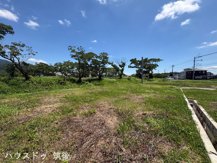 【土地面積77.49坪】中原駅徒歩約5分の好立地!フラットで開放的な分譲地です。建築条件はありませんので、お好きなハウスメーカーで建築いただけます。