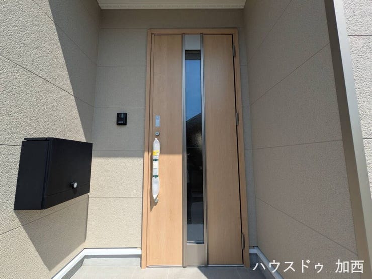 ポストついてます♪