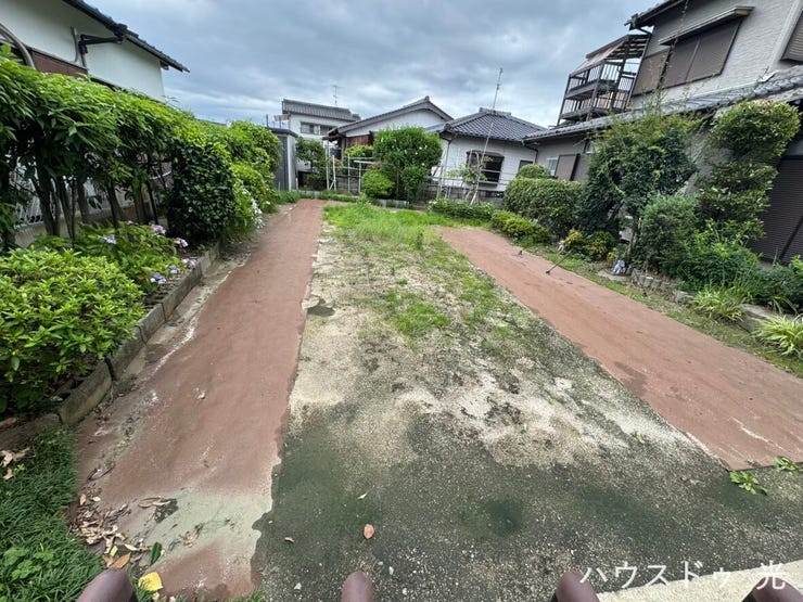 ■□広いお庭ではガーデニングや家庭菜園も楽しめます□■