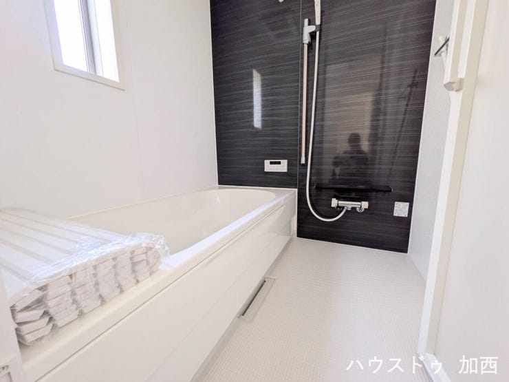 浴室に鏡はございません♪水垢掃除の手間がなくなり日々のお掃除も楽々(*^-^*)