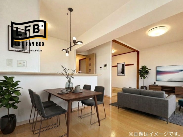 家具配置のイメージ画像になります。