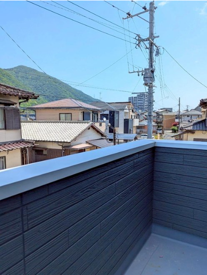 ◇脱衣室からのバルコニー☆