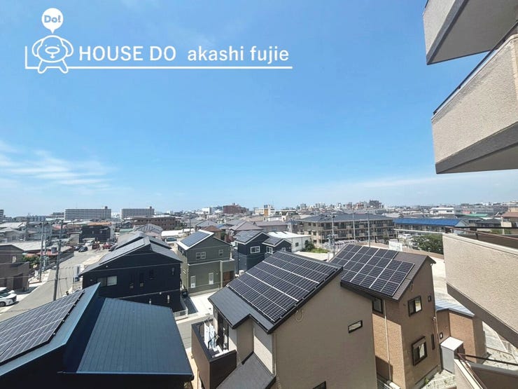 バルコニーからの眺望になります