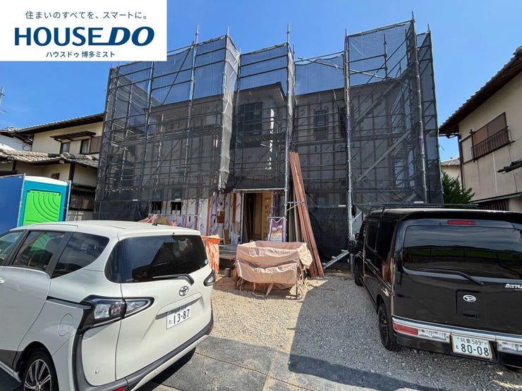 ◆駐車場スペース4台分&全居室南向きの明るい4LDK◆勢門小学校まで歩7分(7月30日撮影)