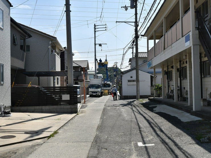 北側道路