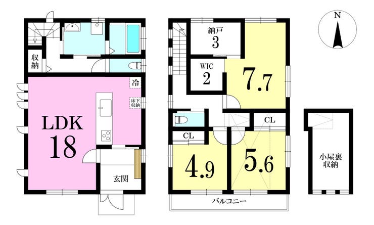 【外観】
◎間取り図