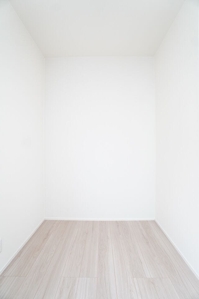 5.5帖洋室のオープンクローゼット