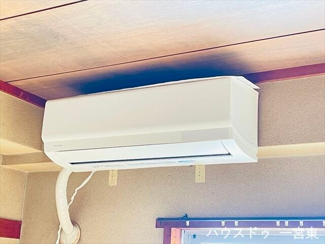【エアコン】暑い夏、寒い冬に欠かせないエアコン。エアコンが設備されていると嬉しいですね。
