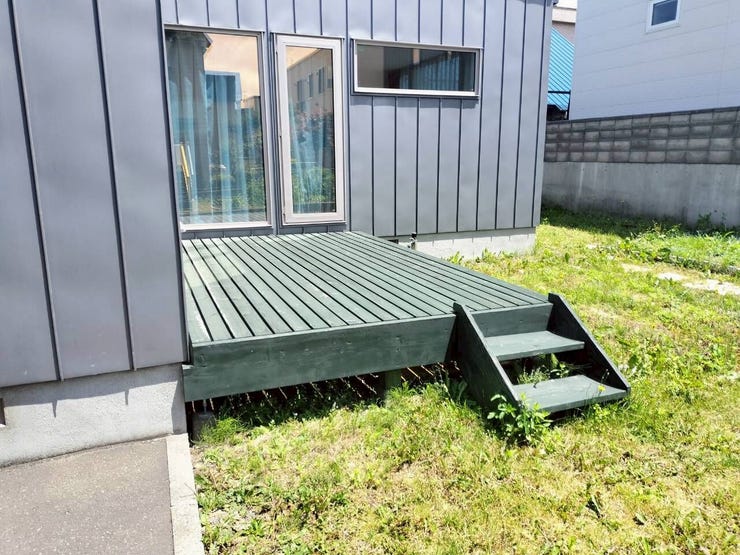 ウッドデッキ