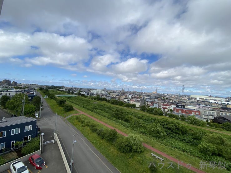 中の川緑地健康づくりコース(高台通から富丘西公園、三樽別川、中の川をめぐる起伏のあるコース4.4キロ)